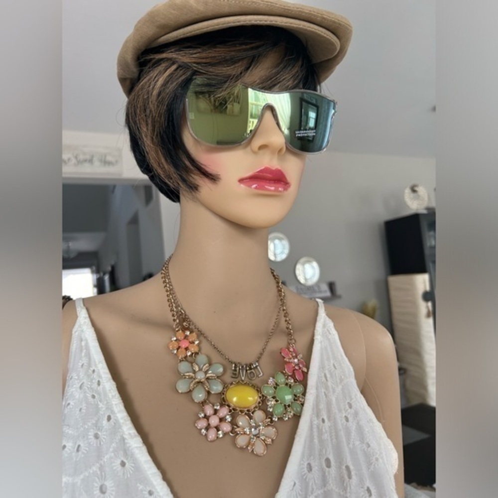 ๐NWT translucent rainbow ๐ mirror sunglasses ๐ sunshades - Picture 7 of 14